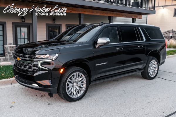 Used 2023 Chevrolet Suburban Premier SUV Pano Sunroof! 22 IN wheels! Power Side Steps! ONLY 4k Miles! for sale Sold at Chicago Motor Cars in West Chicago IL 60185 1