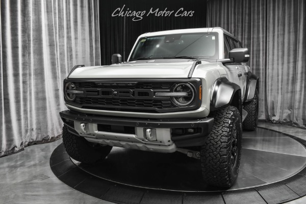 Used-2023-Ford-Bronco-Raptor-SUV-Cactus-Grey-Lux-Package-3-Piece-Hard-Top-Off-Road-Ready
