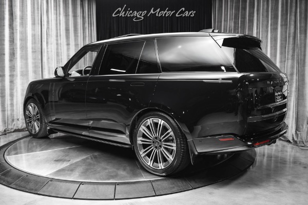 Used 2023 Land Rover Range Rover P400 SE LWB 7-Passenger 23 Inch Wheels Power Running Boards 4K Miles Loaded for sale Sold at Chicago Motor Cars in West Chicago IL 60185 3