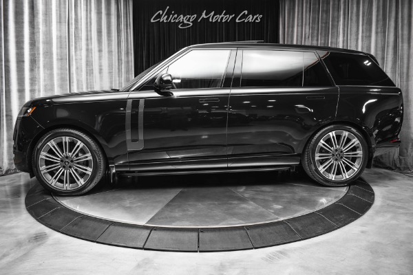 Used 2023 Land Rover Range Rover P400 SE LWB 7-Passenger 23 Inch Wheels Power Running Boards 4K Miles Loaded for sale Sold at Chicago Motor Cars in West Chicago IL 60185 1