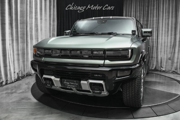 Used 2024 GMC HUMMER EV 3X Edition 1 SUV Moonshot Matte Green! Illumination Pkg! 1,000HP / 11,500TQ for sale Sold at Chicago Motor Cars in West Chicago IL 60185 2