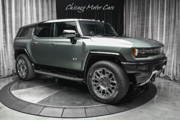 Used 2024 GMC HUMMER EV 3X Edition 1 SUV Moonshot Matte Green! Illumination Pkg! 1,000HP / 11,500TQ for sale Sold at Chicago Motor Cars in West Chicago IL 60185 6