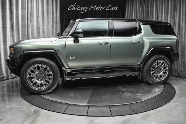 Used 2024 GMC HUMMER EV 3X Edition 1 SUV Moonshot Matte Green! Illumination Pkg! 1,000HP / 11,500TQ for sale Sold at Chicago Motor Cars in West Chicago IL 60185 1