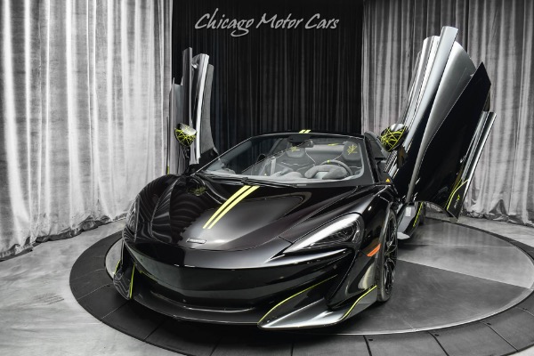 Used 2020 McLaren 600LT Spider Segestria Borealis Edition! 1 of 12! Senna Seats! MSO Clubsport! RARE! for sale Sold at Chicago Motor Cars in West Chicago IL 60185 2