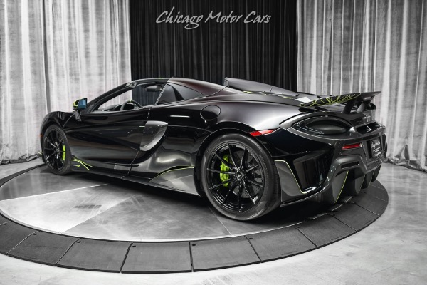 Used 2020 McLaren 600LT Spider Segestria Borealis Edition! 1 of 12! Senna Seats! MSO Clubsport! RARE! for sale Sold at Chicago Motor Cars in West Chicago IL 60185 3