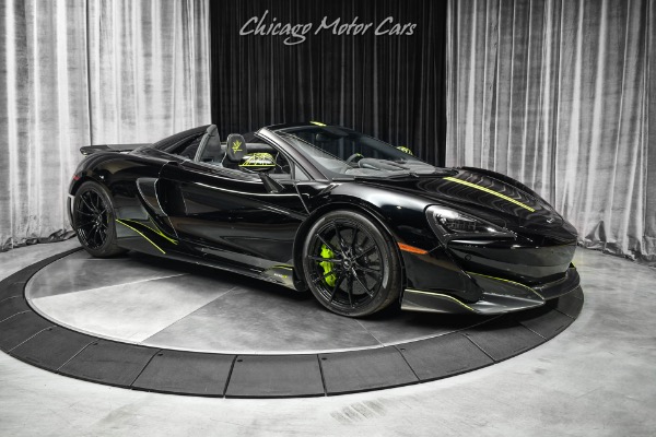Used 2020 McLaren 600LT Spider Segestria Borealis Edition! 1 of 12! Senna Seats! MSO Clubsport! RARE! for sale Sold at Chicago Motor Cars in West Chicago IL 60185 6