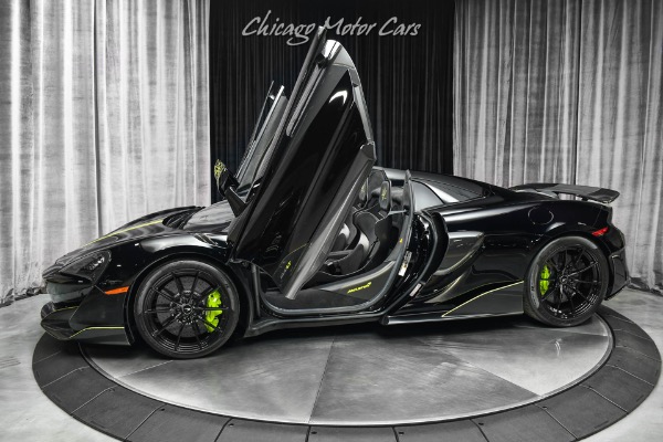 Used 2020 McLaren 600LT Spider Segestria Borealis Edition! 1 of 12! Senna Seats! MSO Clubsport! RARE! for sale Sold at Chicago Motor Cars in West Chicago IL 60185 1