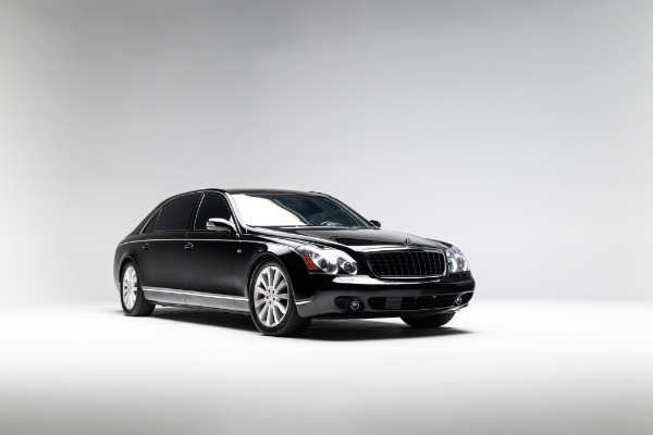 Used 2008 Maybach 62S Sedan Factory Partition RARE! Black on Black! Serviced LOADED! MSRP $490k+ for sale Sold at Chicago Motor Cars in West Chicago IL 60185 2