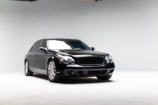 Used 2008 Maybach 62S Sedan Factory Partition RARE! Black on Black! Serviced LOADED! MSRP $490k+ for sale Sold at Chicago Motor Cars in West Chicago IL 60185 3