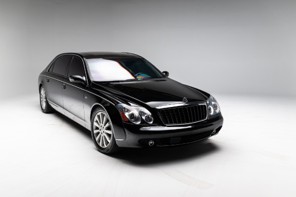 Used 2008 Maybach 62S Sedan Factory Partition RARE! Black on Black! Serviced LOADED! MSRP $490k+ for sale Sold at Chicago Motor Cars in West Chicago IL 60185 4