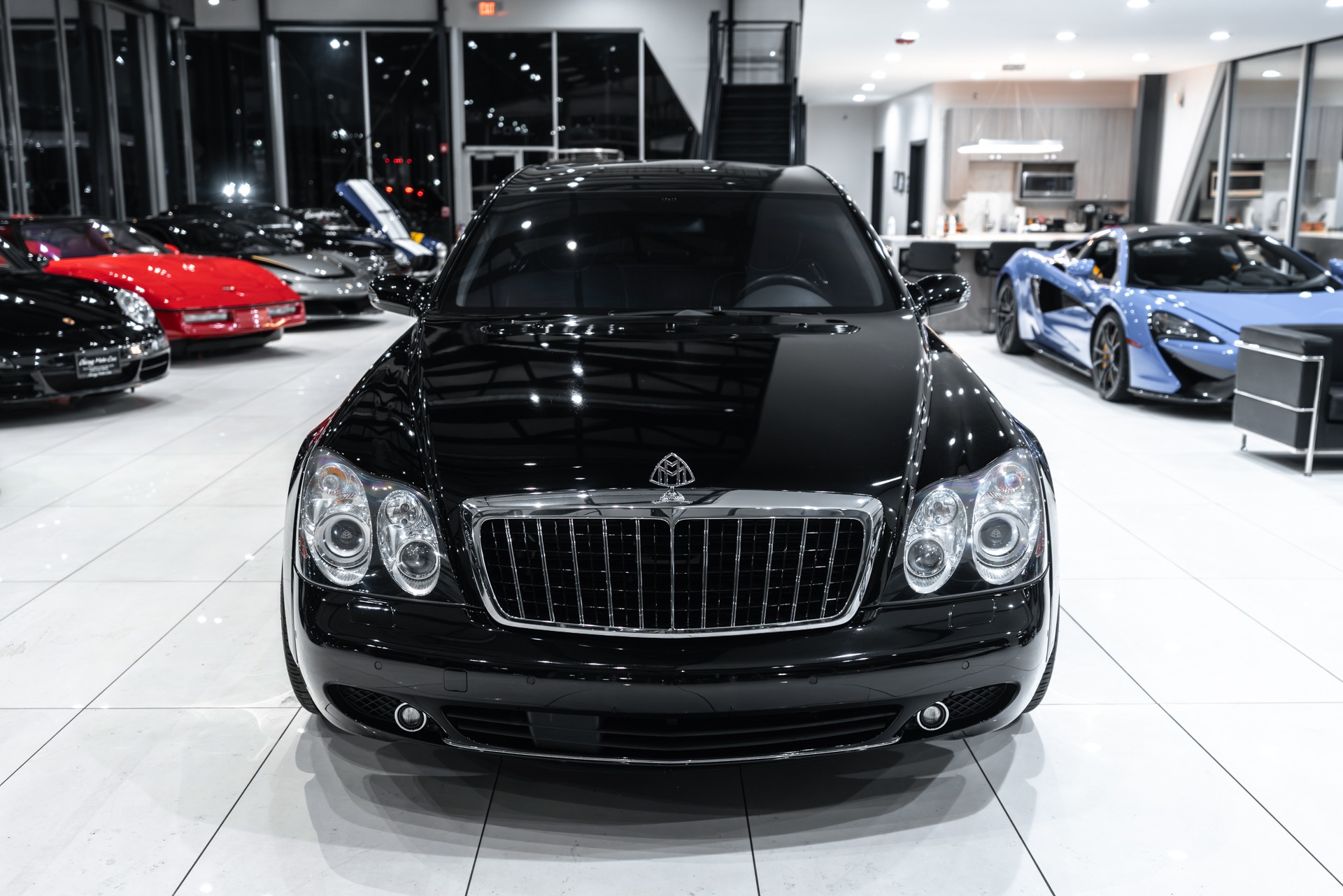 Used-2008-Maybach-62S-Sedan-Factory-Partition-RARE-Black-on-Black-Serviced-LOADED-MSRP-490k