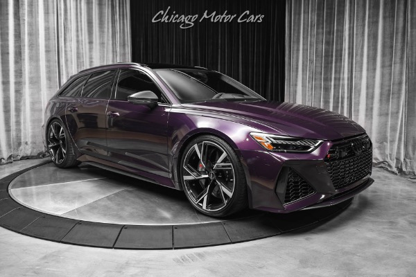 Used 2023 Audi RS6 4.0T quattro Avant RARE Audi Exclusive Paint! Carbon Optic! Exec. Pkg! PPF! for sale Sold at Chicago Motor Cars in West Chicago IL 60185 6