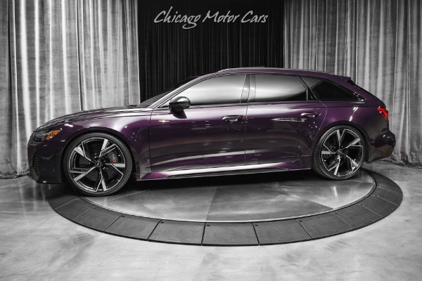 Used 2023 Audi RS6 4.0T quattro Avant RARE Audi Exclusive Paint! Carbon Optic! Exec. Pkg! PPF! for sale Sold at Chicago Motor Cars in West Chicago IL 60185 1