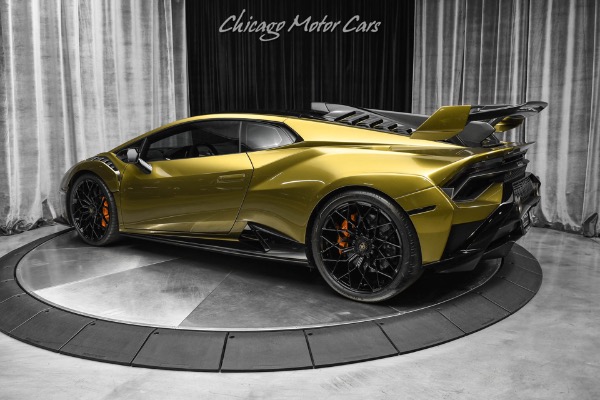 Used 2023 Lamborghini Huracan STO Original MSRP $478k+ Perfect Spec! LOADED! Verde Gea Lucido! Full PPF! for sale Sold at Chicago Motor Cars in West Chicago IL 60185 3