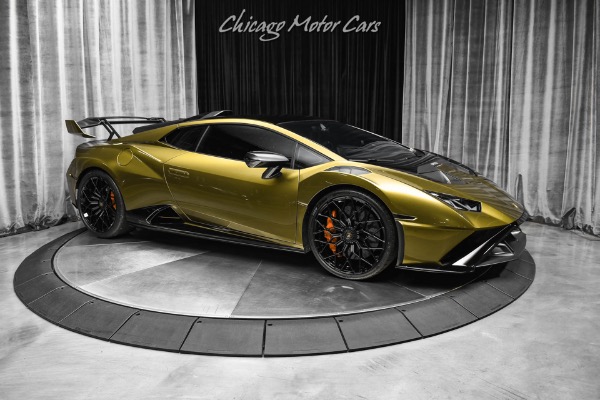 Used 2023 Lamborghini Huracan STO Original MSRP $478k+ Perfect Spec! LOADED! Verde Gea Lucido! Full PPF! for sale Sold at Chicago Motor Cars in West Chicago IL 60185 6