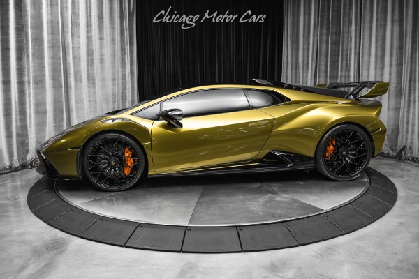 Used 2023 Lamborghini Huracan STO Original MSRP $478k+ Perfect Spec! LOADED! Verde Gea Lucido! Full PPF! for sale Sold at Chicago Motor Cars in West Chicago IL 60185 1