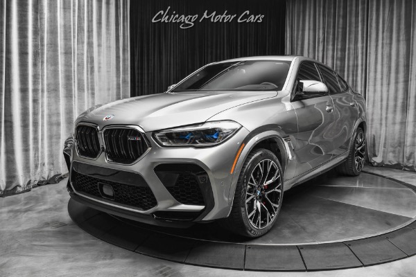 Used-2023-BMW-X6-M-SUV-Donington-Grey-Carbon-Trim-M-Wheels-600-HP-EXCELLENT-Condition