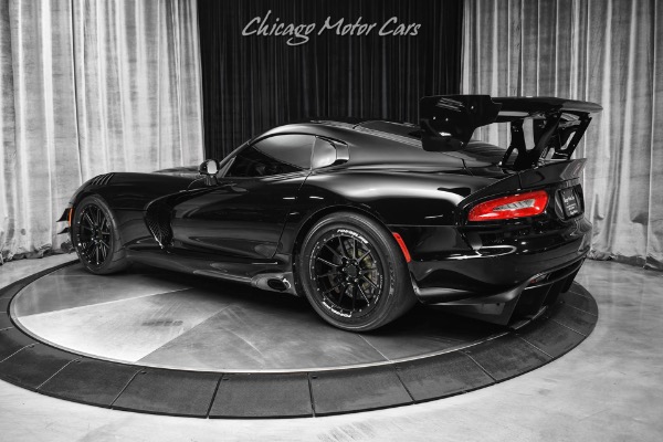 Used 2016 Dodge Viper ACR Extreme Aero Coupe Twin-Turbo! FULLY Built Motor! 2,000 WHP! LOADED! for sale Sold at Chicago Motor Cars in West Chicago IL 60185 3