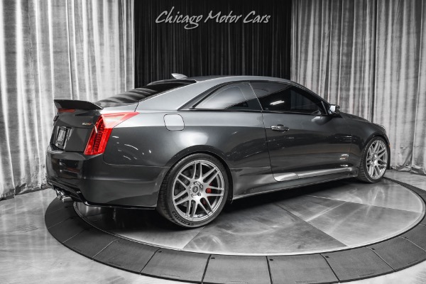 Used 2016 Cadillac ATS-V Coupe Recaro Seats! Lux Pkg! Forgestar Wheels! Borla Exhaust! ONLY 5k Miles for sale Sold at Chicago Motor Cars in West Chicago IL 60185 5