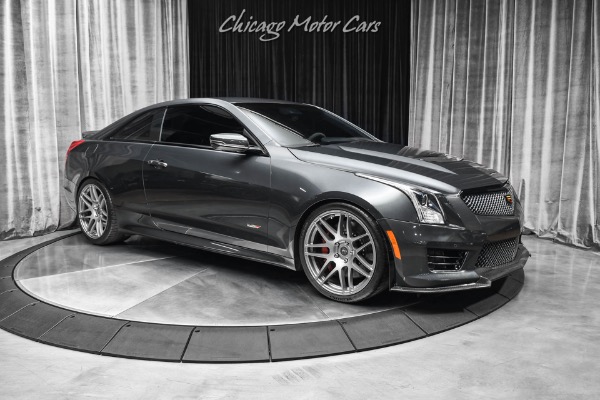 Used 2016 Cadillac ATS-V Coupe Recaro Seats! Lux Pkg! Forgestar Wheels! Borla Exhaust! ONLY 5k Miles for sale Sold at Chicago Motor Cars in West Chicago IL 60185 6