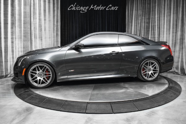 Used 2016 Cadillac ATS-V Coupe Recaro Seats! Lux Pkg! Forgestar Wheels! Borla Exhaust! ONLY 5k Miles for sale Sold at Chicago Motor Cars in West Chicago IL 60185 1