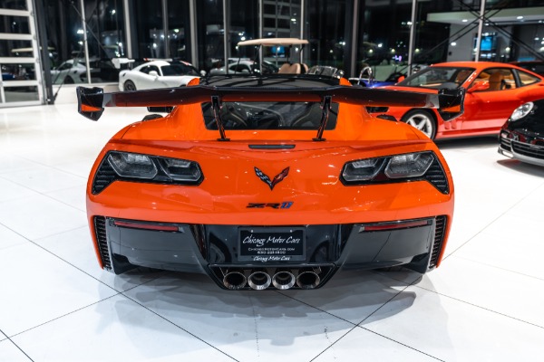 Used 2019 Chevrolet Corvette ZR1 3ZR ZTK Coupe Sebring Orange Pkg! Only 300 Miles! LOADED! for sale Sold at Chicago Motor Cars in West Chicago IL 60185 4