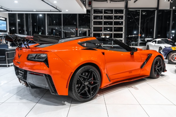 Used 2019 Chevrolet Corvette ZR1 3ZR ZTK Coupe Sebring Orange Pkg! Only 300 Miles! LOADED! for sale Sold at Chicago Motor Cars in West Chicago IL 60185 5