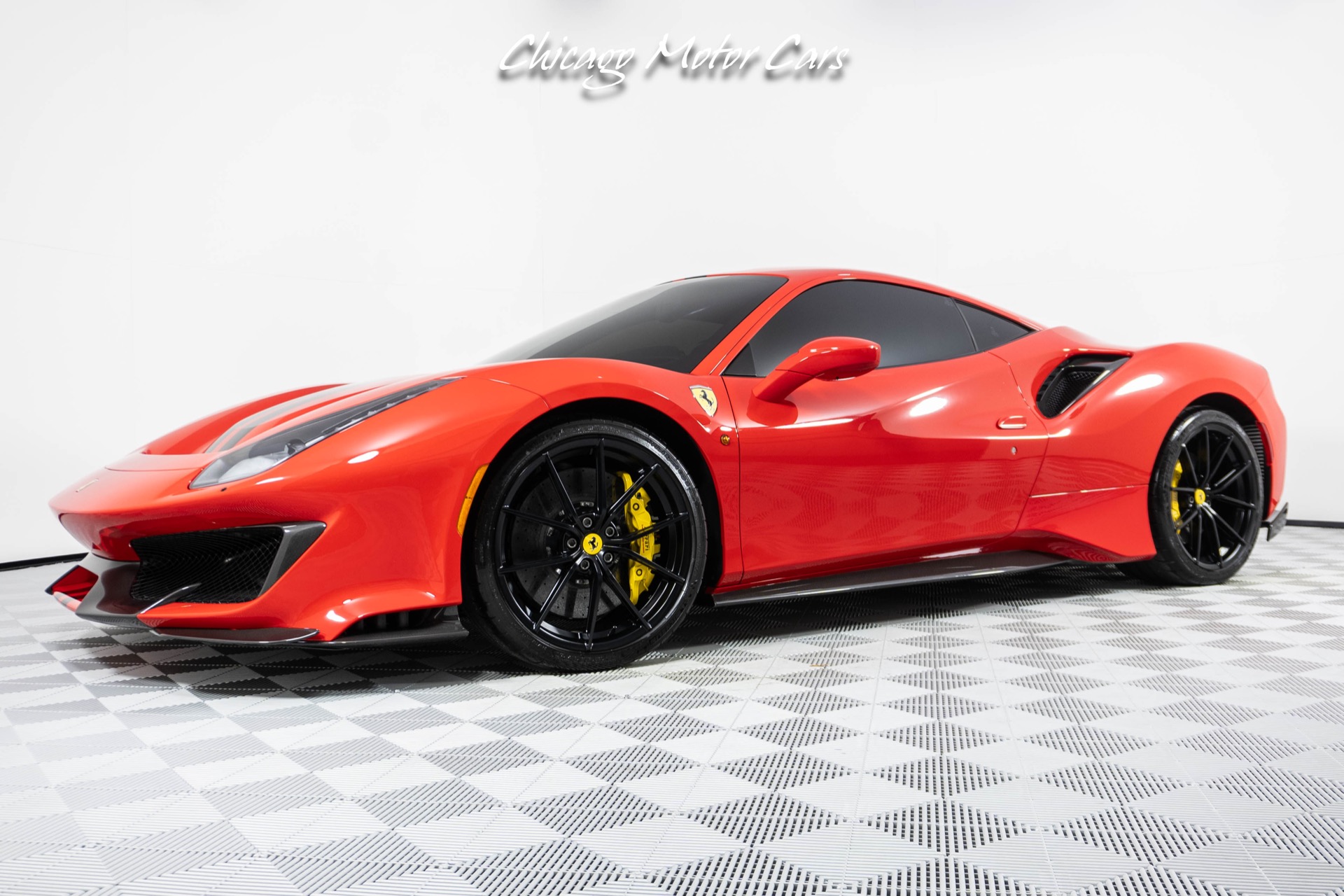 Used-2020-Ferrari-488-Pista-Only-3K-Miles-Beautiful-Spec-Full-Body-PPF-Front-End-Lifter-Loaded