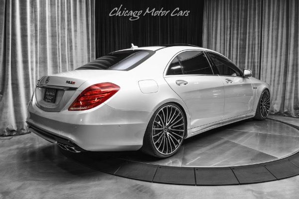 Used 2015 Mercedes-Benz S-Class S 63 AMG RENNTECH 669HP 22 INCH WHEELS LOWERED for sale Sold at Chicago Motor Cars in West Chicago IL 60185 5