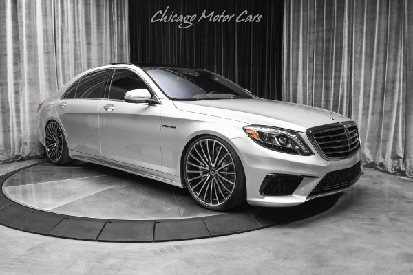 Used 2015 Mercedes-Benz S-Class S 63 AMG RENNTECH 669HP 22 INCH WHEELS LOWERED for sale Sold at Chicago Motor Cars in West Chicago IL 60185 6