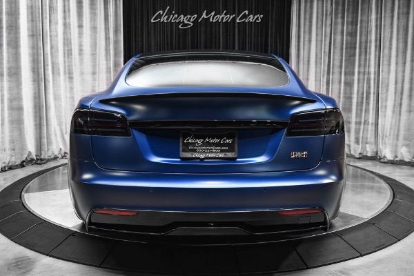 Used 2022 Tesla Model S Plaid Sedan Enhanced Autopilot! GORGEOUS Spec! FULL Stealth PPF! 1,020 HP! for sale Sold at Chicago Motor Cars in West Chicago IL 60185 4