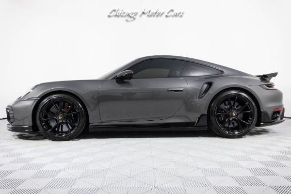 Used 2021 Porsche 911 Turbo S Coupe Techart Aero Kit and Wheels! Carbon Fiber Roof! Sport Exhaust! Loaded! for sale Sold at Chicago Motor Cars in West Chicago IL 60185 2