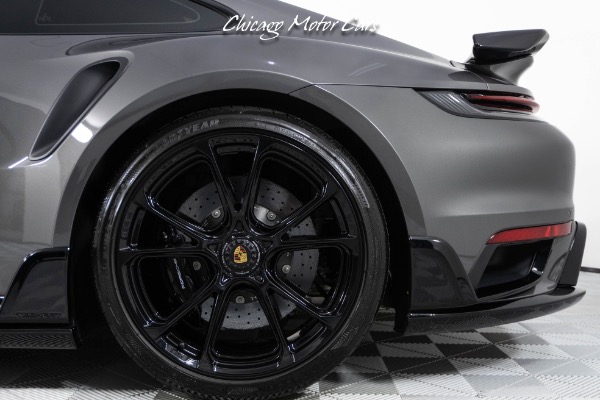 Used 2021 Porsche 911 Turbo S Coupe Techart Aero Kit and Wheels! Carbon Fiber Roof! Sport Exhaust! Loaded! for sale Sold at Chicago Motor Cars in West Chicago IL 60185 4