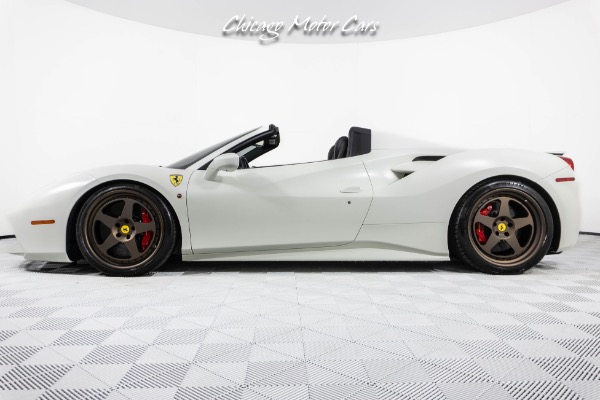 Used 2018 Ferrari 488 Spider Convertible HRE Wheels! Full Body Stealth PPF! Front End Lifter! for sale Sold at Chicago Motor Cars in West Chicago IL 60185 2