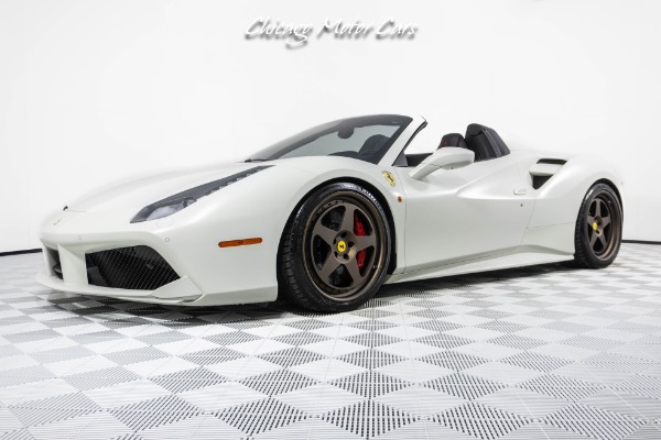 Used 2018 Ferrari 488 Spider Convertible HRE Wheels! Full Body Stealth PPF! Front End Lifter! for sale Sold at Chicago Motor Cars in West Chicago IL 60185 5