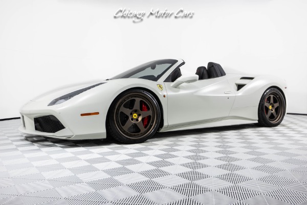 Used 2018 Ferrari 488 Spider Convertible HRE Wheels! Full Body Stealth PPF! Front End Lifter! for sale Sold at Chicago Motor Cars in West Chicago IL 60185 1