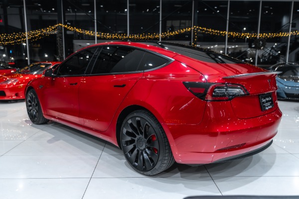 Used 2022 Tesla Model 3 Performance AWD Sedan $12K Full Self Driving PACK! ONLY 4K MILES! for sale Sold at Chicago Motor Cars in West Chicago IL 60185 3