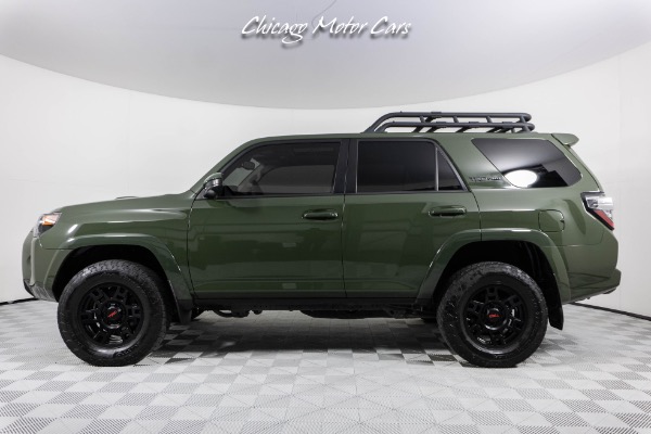 Used 2020 Toyota 4Runner TRD Pro! Rare Army Green Color Option! Power Sliding Rear Window! Loaded! for sale Sold at Chicago Motor Cars in West Chicago IL 60185 2