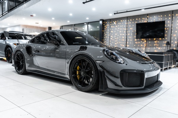 Used 2018 Porsche 911 GT2 RS PTS Fashion Grey! TONS of Carbon! $76K+ in UPGRADES! ONLY 2200 Miles for sale Sold at Chicago Motor Cars in West Chicago IL 60185 6
