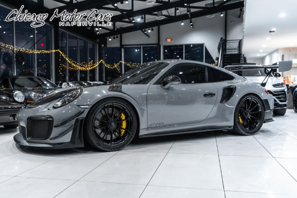 Used 2018 Porsche 911 GT2 RS PTS Fashion Grey! TONS of Carbon! $76K+ in UPGRADES! ONLY 2200 Miles for sale Sold at Chicago Motor Cars in West Chicago IL 60185 1