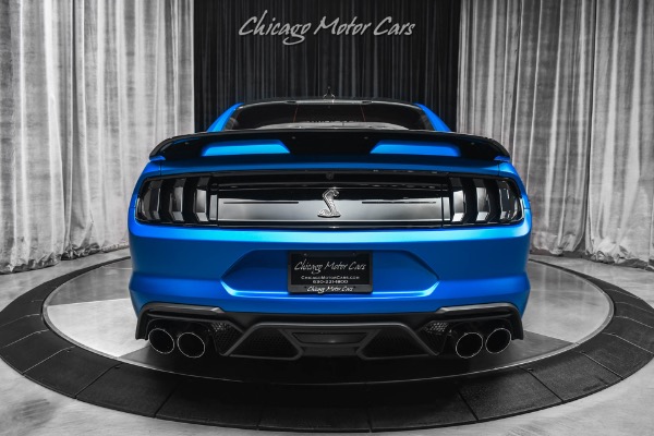 Used 2020 Ford Mustang Shelby GT500 Matte Blue Wrap! Tech Pkg! Carbon Pkg! for sale Sold at Chicago Motor Cars in West Chicago IL 60185 4
