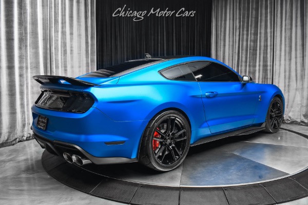 Used 2020 Ford Mustang Shelby GT500 Matte Blue Wrap! Tech Pkg! Carbon Pkg! for sale Sold at Chicago Motor Cars in West Chicago IL 60185 5