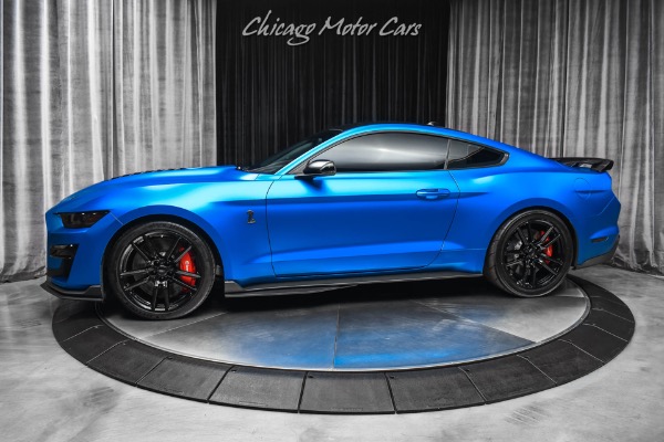 Used 2020 Ford Mustang Shelby GT500 Matte Blue Wrap! Tech Pkg! Carbon Pkg! for sale Sold at Chicago Motor Cars in West Chicago IL 60185 1
