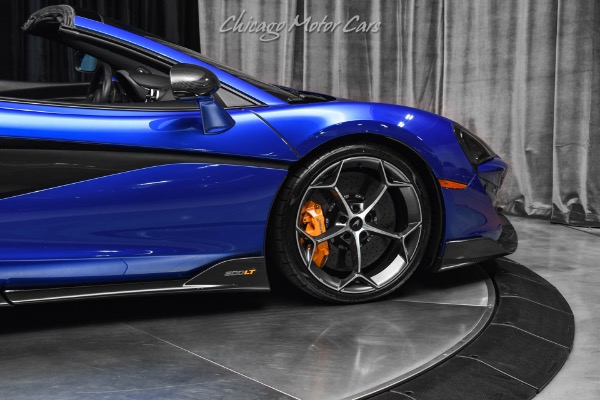 Used-2020-McLaren-600LT-Spider-MSO-Burton-Blue-Tons-of-Carbon-Fiber-Carbon-Ceramic-Brakes-Loaded