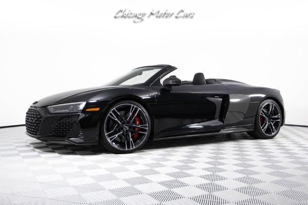 Used 2020 Audi R8 5.2 Quattro V10 Performance Spyder! Only 2,600 Miles! Carbon Fiber! MSRP $226k+ for sale Sold at Chicago Motor Cars in West Chicago IL 60185 1