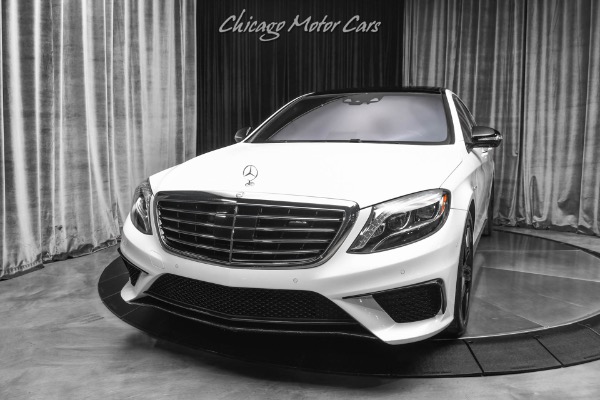 Used 2017 Mercedes-Benz S63 AMG Sedan MSRP 165K+! Exclusive Trim Pkg! Comfort Pkg! Carbon Trim! LOADED! for sale Sold at Chicago Motor Cars in West Chicago IL 60185 2