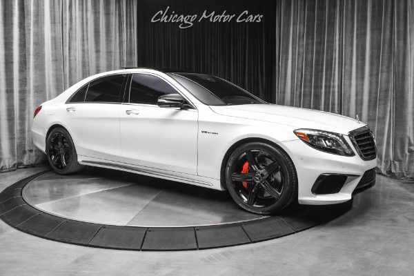 Used 2017 Mercedes-Benz S63 AMG Sedan MSRP 165K+! Exclusive Trim Pkg! Comfort Pkg! Carbon Trim! LOADED! for sale Sold at Chicago Motor Cars in West Chicago IL 60185 6