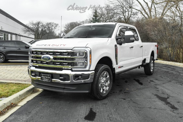 Used 2023 Ford F-350 Super Duty Lariat 6.7L High Output Power Stroke Diesel Ultimate Pack Only 6k Miles for sale Sold at Chicago Motor Cars in West Chicago IL 60185 2