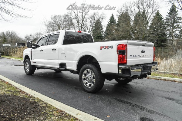 Used 2023 Ford F-350 Super Duty Lariat 6.7L High Output Power Stroke Diesel Ultimate Pack Only 6k Miles for sale Sold at Chicago Motor Cars in West Chicago IL 60185 3