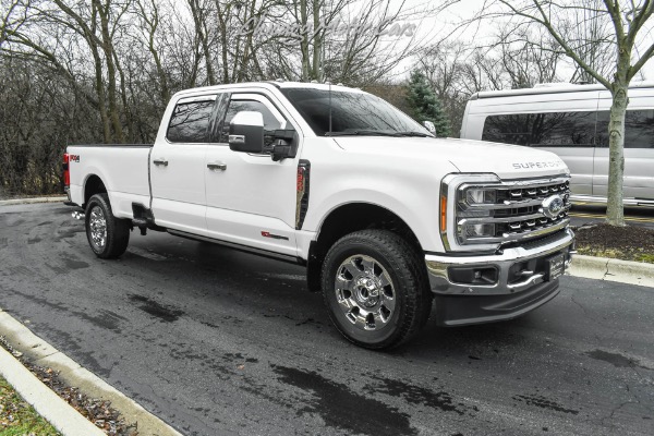 Used 2023 Ford F-350 Super Duty Lariat 6.7L High Output Power Stroke Diesel Ultimate Pack Only 6k Miles for sale Sold at Chicago Motor Cars in West Chicago IL 60185 6